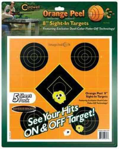 Caldwell 12.5" Sight In Target 5/Pk Orange Peel